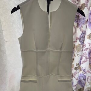 PrettyLittleThing Cream Midi Dress